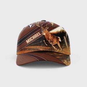 Personalized Deer Hunting Lovers Baseball Cap
