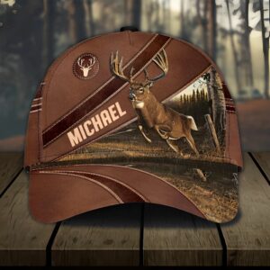 Personalized Deer Hunting Lovers Baseball Cap