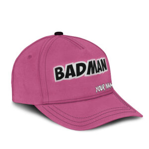 Adeenyc Vegeta Badman Pink Dragon Ball Z Baseball Cap Hat Custom Name